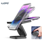 MagCharge™ 3-in-1 Magnetic Wireless Charging Station