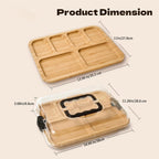 Bamboo Charcuterie Serving Board