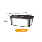Stainless Steel Leakproof Food Storage Box
