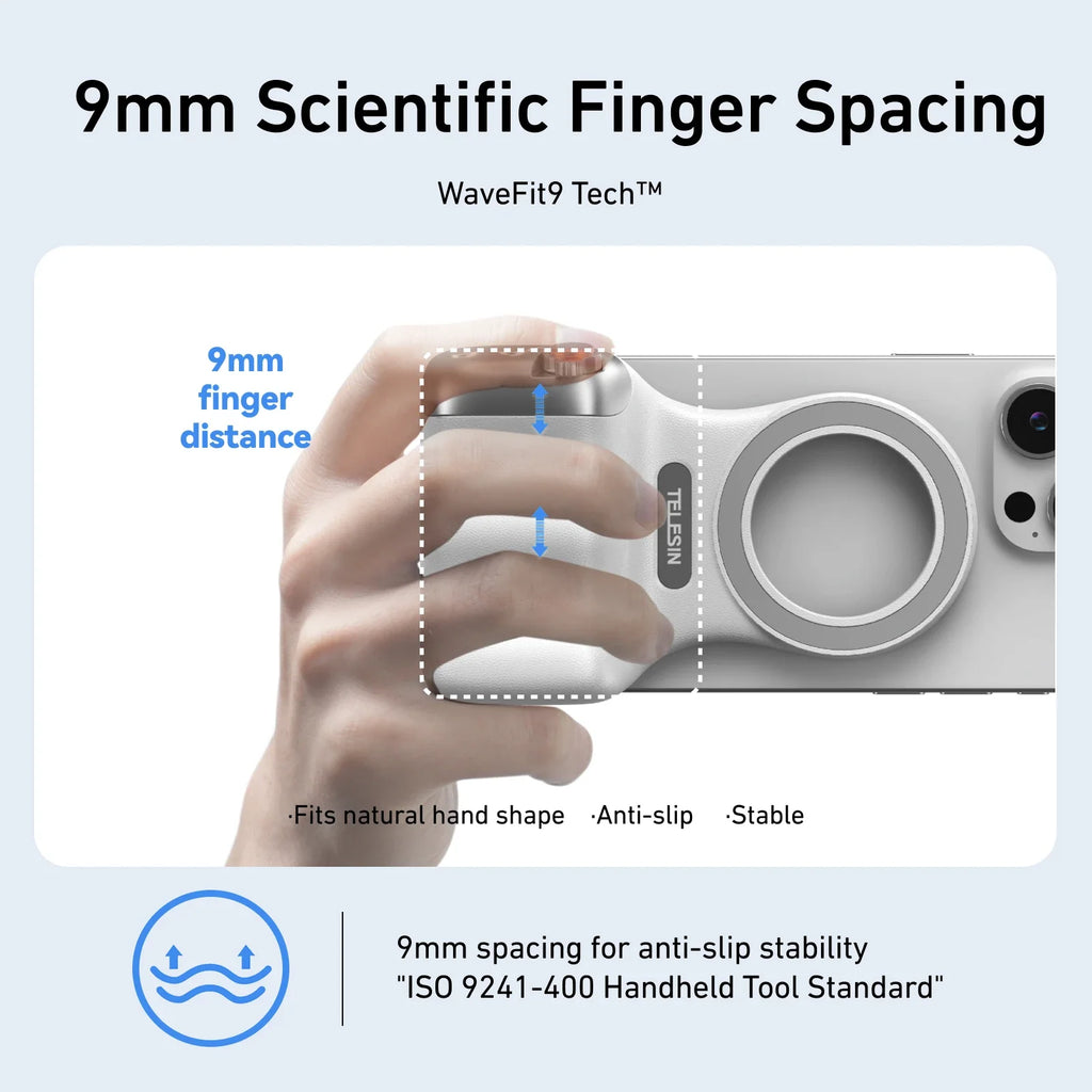 SnapGrip™ Magnetic Camera Phone Grip
