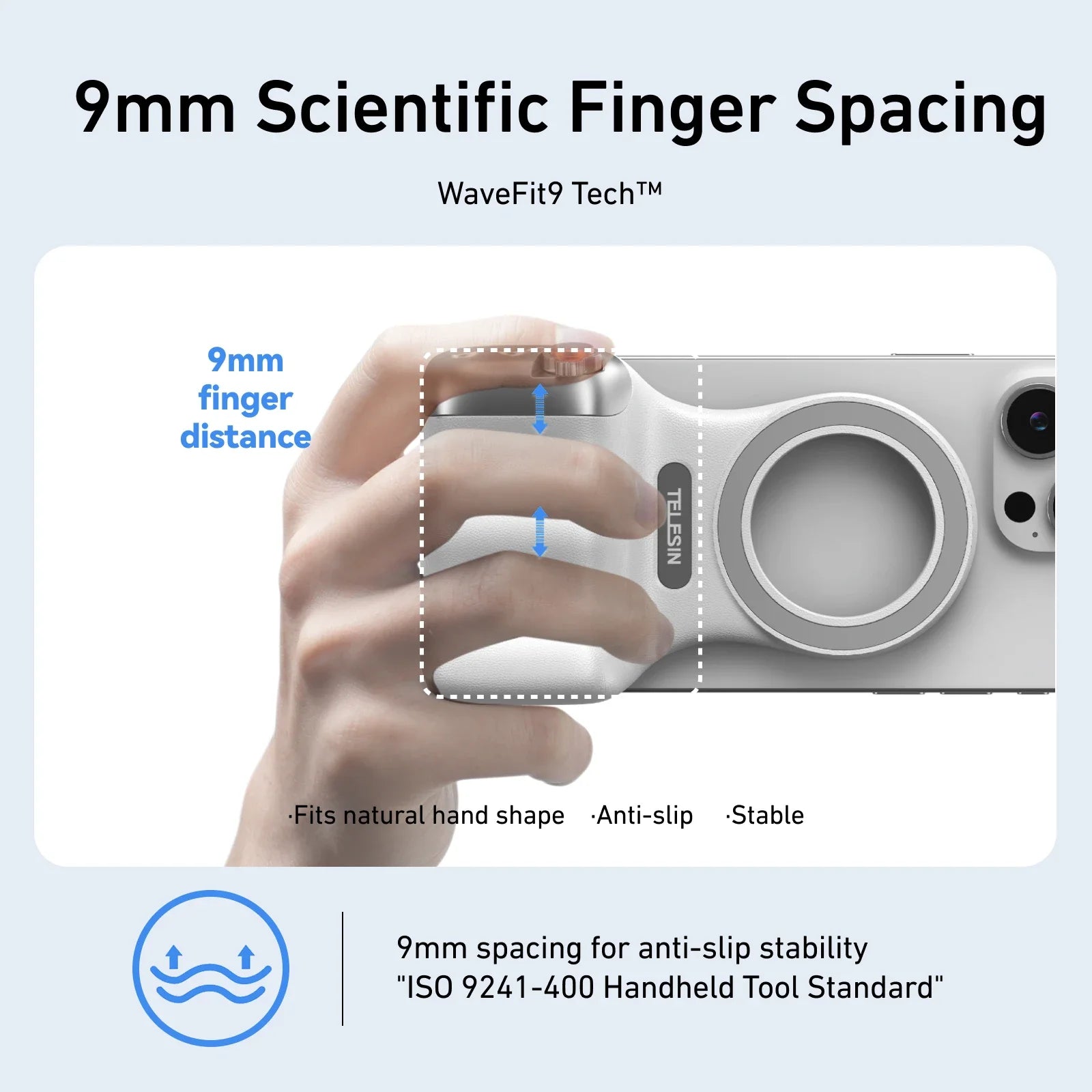SnapGrip™ Magnetic Camera Phone Grip