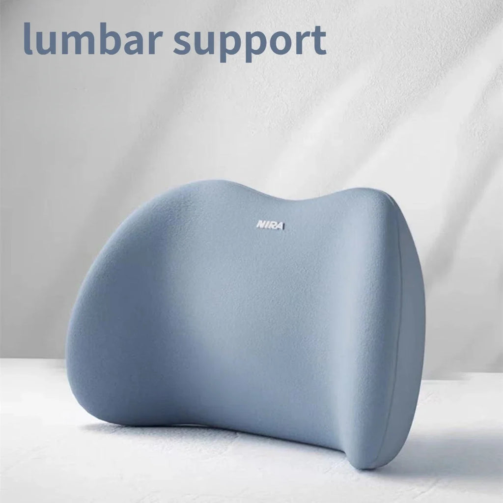 Memory Foam Neck & Lumbar Support Cushion