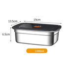 Stainless Steel Leakproof Food Storage Box