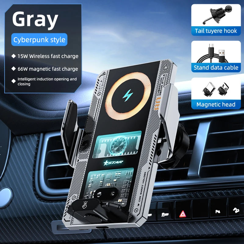 AutoGrip™ Wireless Car Charger Mount