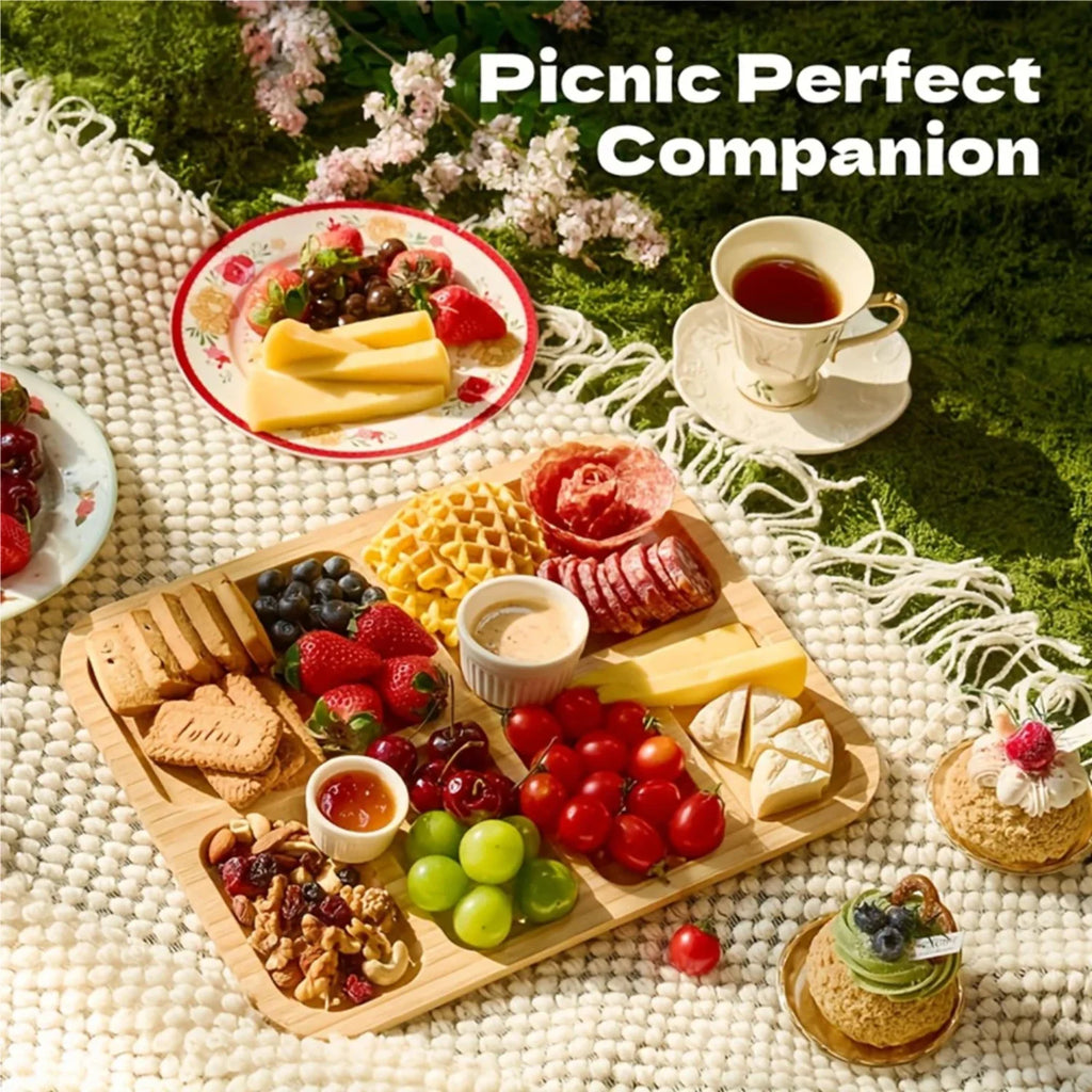 Bamboo Charcuterie Serving Board