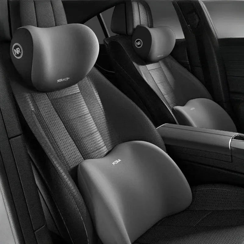 Memory Foam Neck & Lumbar Support Cushion