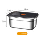 Stainless Steel Leakproof Food Storage Box