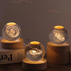 3D Crystal Ball Night Lamp