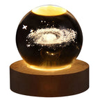 3D Crystal Ball Night Lamp
