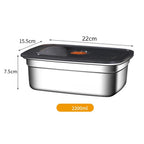 Stainless Steel Leakproof Food Storage Box