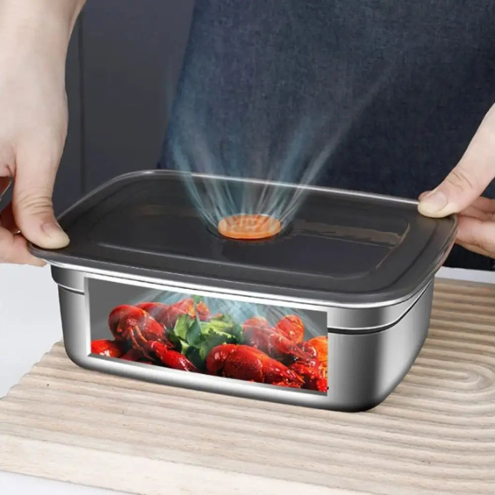 Stainless Steel Leakproof Food Storage Box