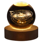 3D Crystal Ball Night Lamp