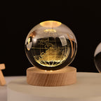 3D Crystal Ball Night Lamp
