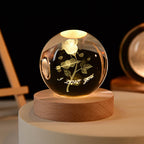 3D Crystal Ball Night Lamp