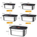 Stainless Steel Leakproof Food Storage Box