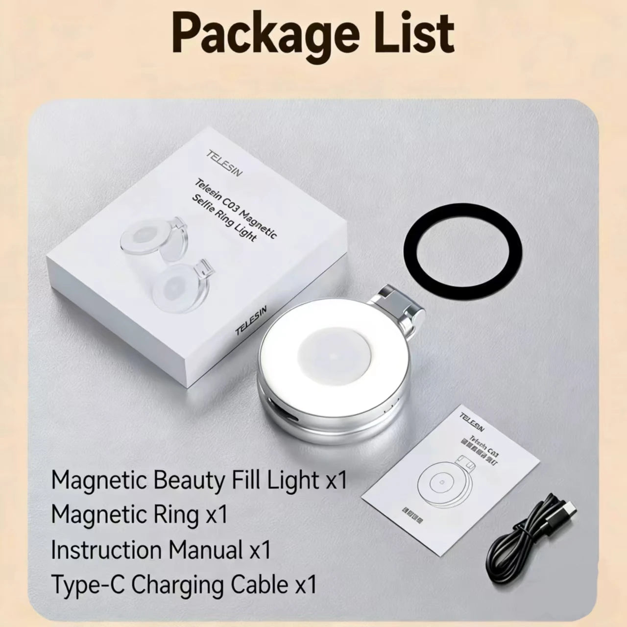 SnapGrip™ Magnetic Camera Phone Grip