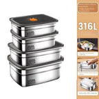Stainless Steel Leakproof Food Storage Box