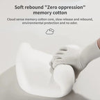 Memory Foam Neck & Lumbar Support Cushion