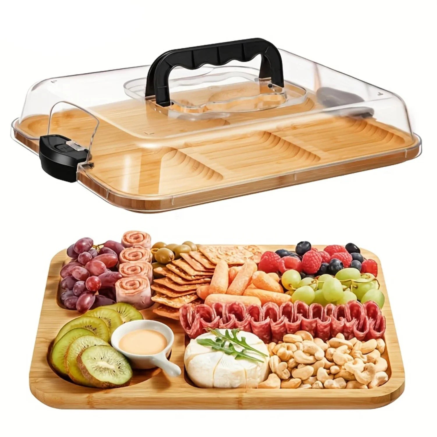 Bamboo Charcuterie Serving Board